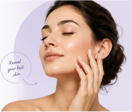 Skinova skincare patient